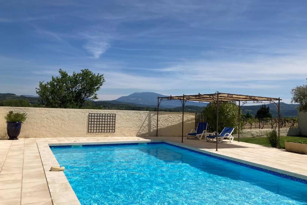 Le Clos Des Pins, Vue Mont Ventoux Roaix Eksteriør billede
